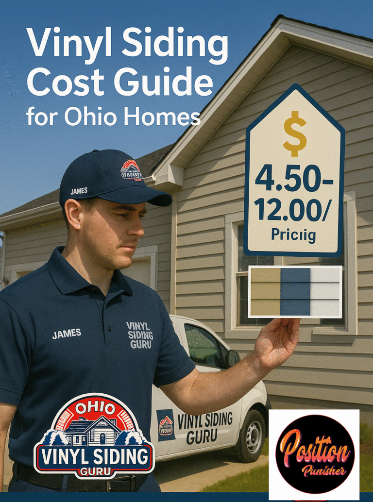Vinyl Siding Cost in Ohio: 2025 Price Guide