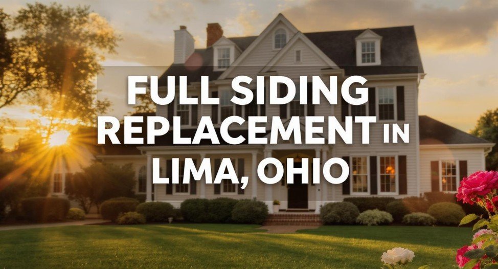 Professional siding installation in Lima, Ohio