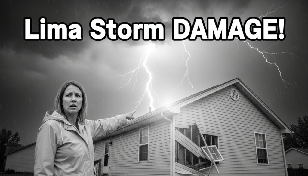 vinyl siding storm damage Lima Ohio