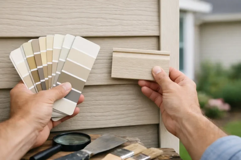 How to Match Existing Siding Color Right