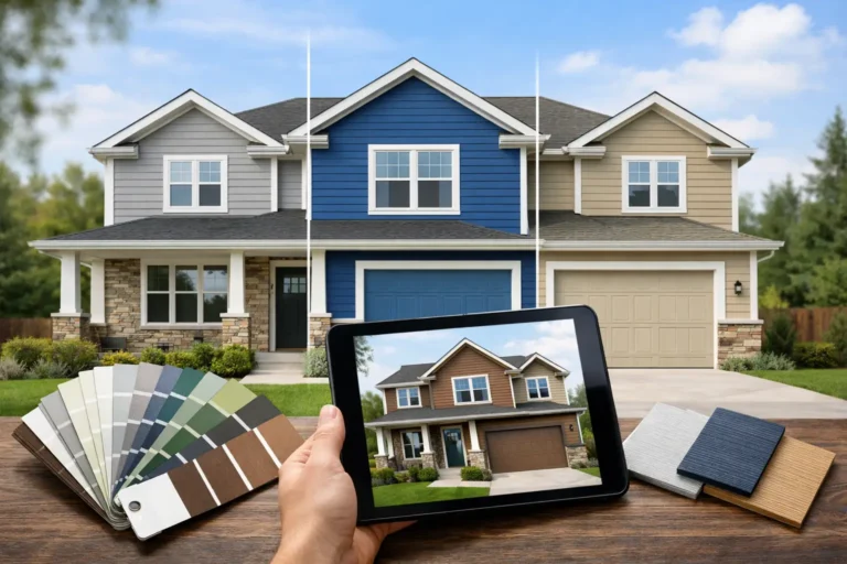 Siding Color Visualizer for House Choices
