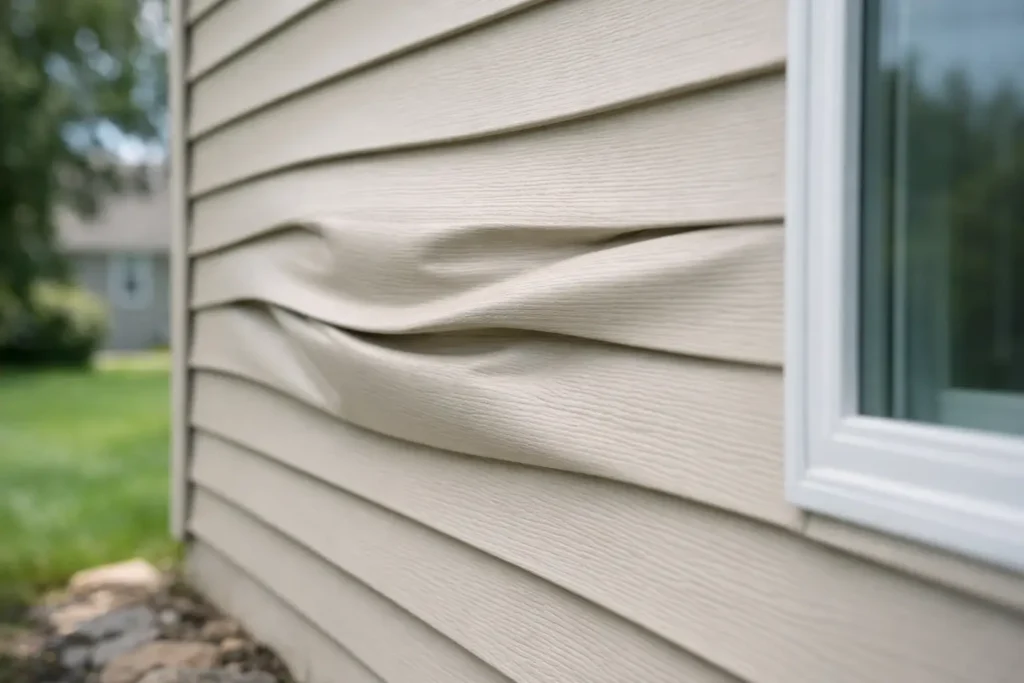 What Causes Vinyl Siding Buckling?
